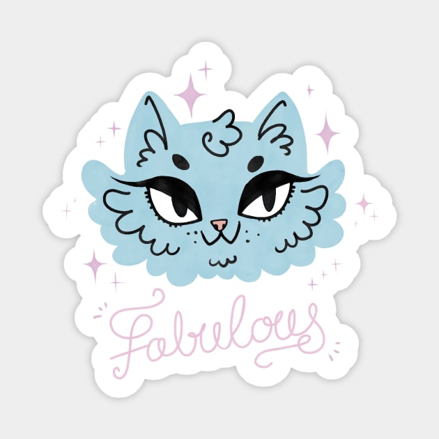 Fabulous Sticker by hellocloudy